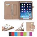 iBank(R)iPad Air Leatherette Folding Stand Case with Hand Strap